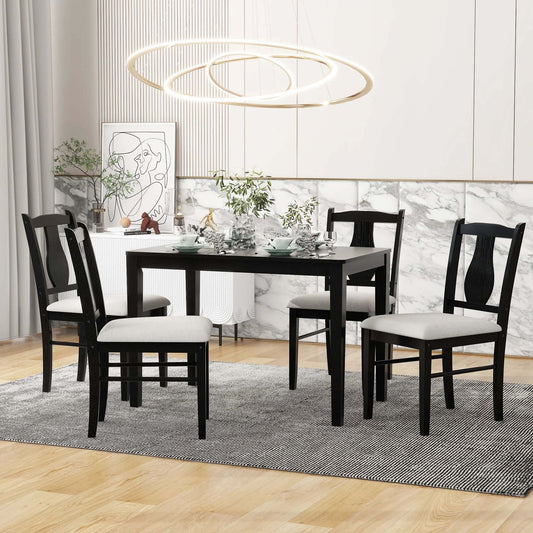 trexm-5-piece-kitchen-dining-table-set-wooden-rectangular-dining-table-and-4-upholstered-chairs-for-kitchen-and-dining-room-ebony-black