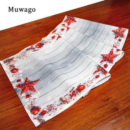 Christmas Stars Table Runner -- Muwago (1pc)