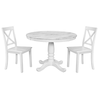 Juegos de mesa y sillas de cocina y comedor de 5 piezas