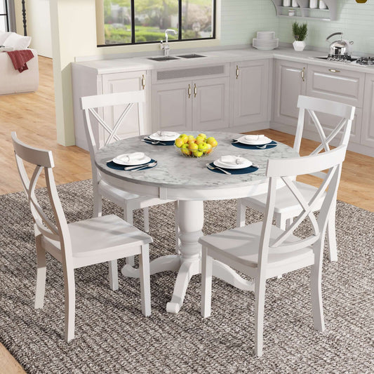 5pc Kitchen & Dining Room Table & Chair Sets