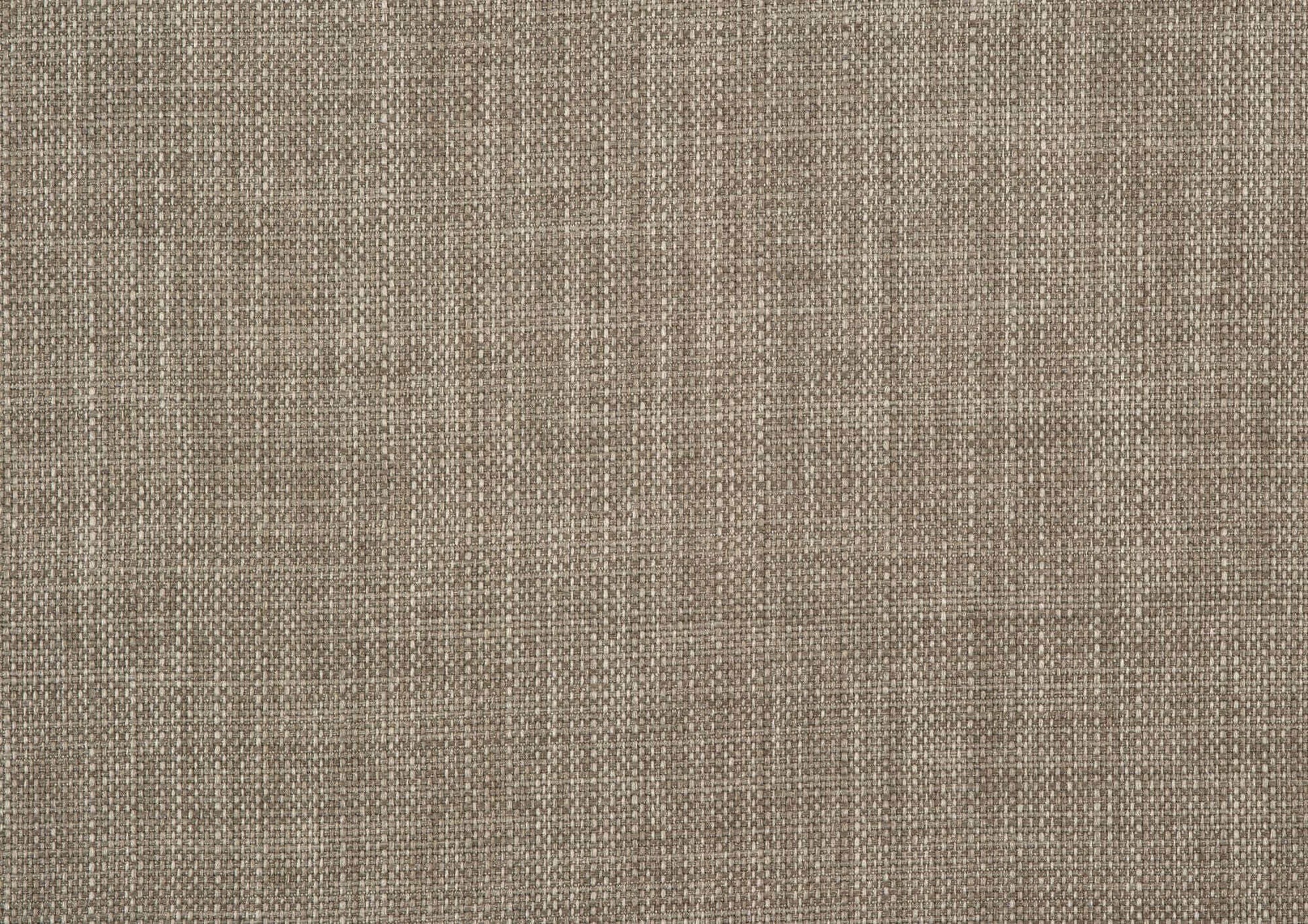 Close-up of brown woven fabric texture for Rustic Industrial Style Dining Set upholstery.